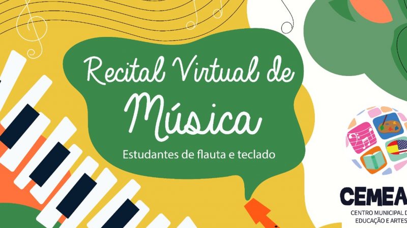 Cemear apresenta 1.º Recital virtual de Música