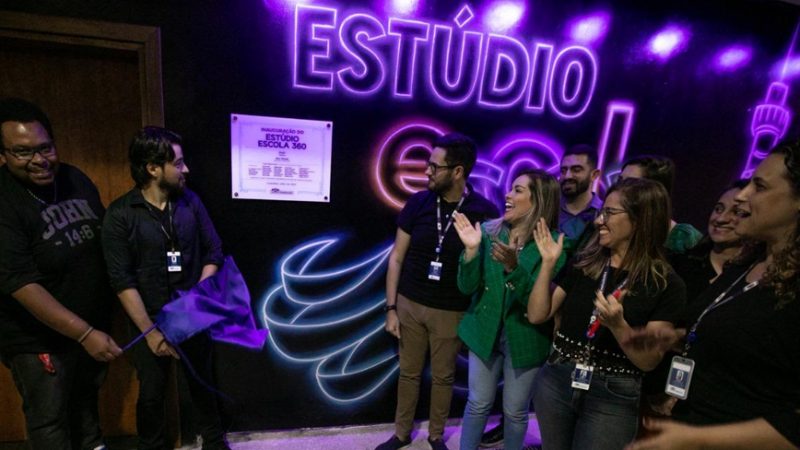 CEU Continental inaugura estúdio de gravação Escola 360