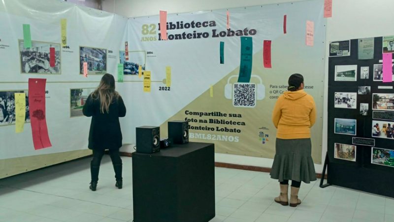 Biblioteca Monteiro Lobato celebra 82 anos