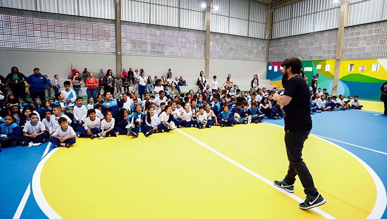 Novo espaço de lazer é inaugurado no CEU Vila São Rafael 