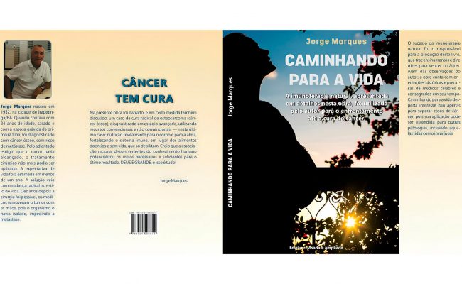 Capa materia Livro Caminhando